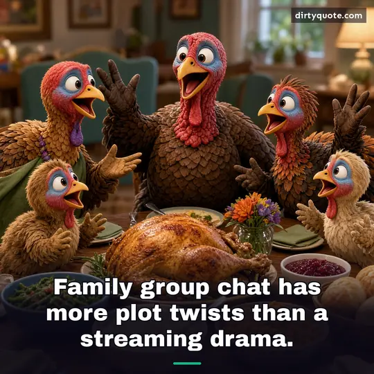 Family group chat has more plot twists than a streaming drama.